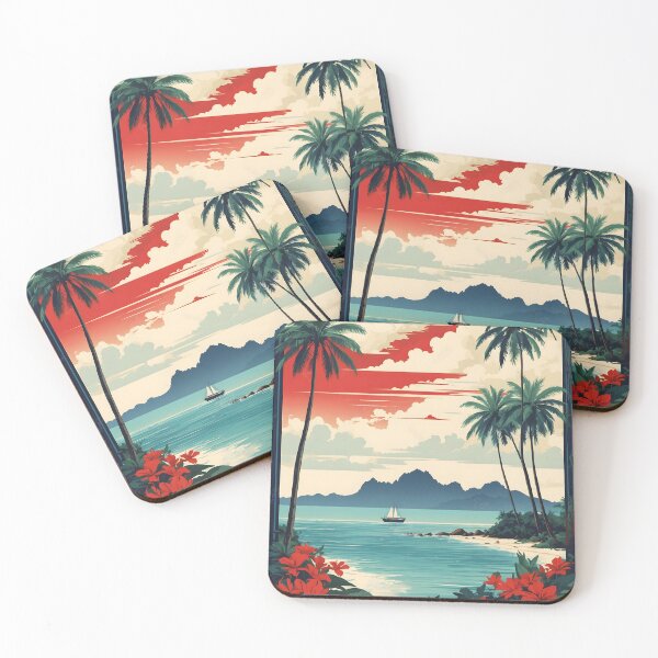 Item preview, Ko Pha Ngan Thailand Vintage Retro Travel Tourism designed and sold by TravelersGems.