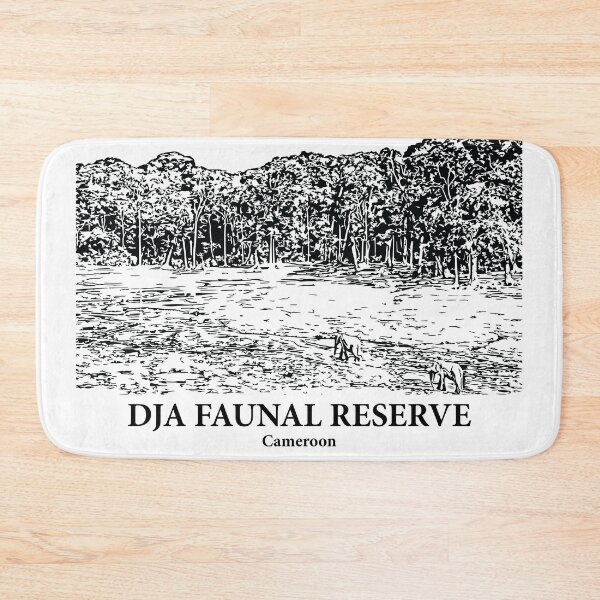 Item preview, Dja Faunal Reserve - Cameroon designed and sold by Lakeric Cityscapes.