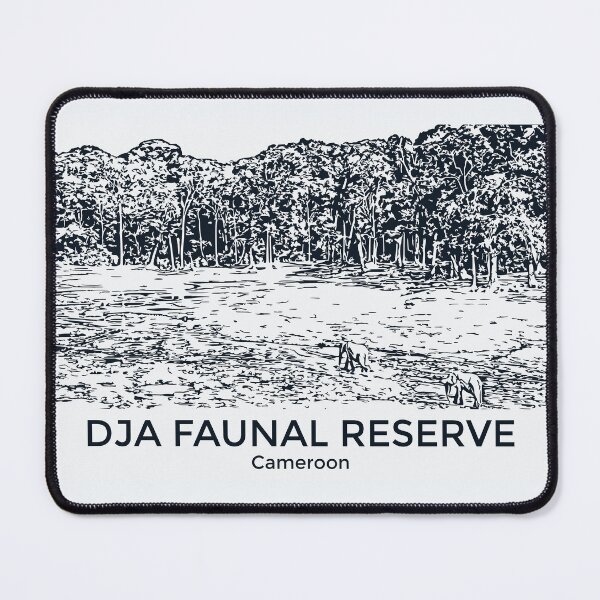Item preview, Dja Faunal Reserve - Cameroon designed and sold by Lakeric Cityscapes.