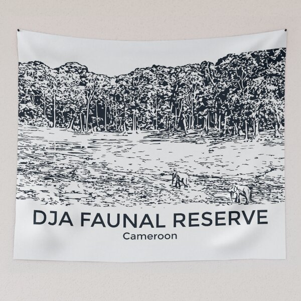 Item preview, Dja Faunal Reserve - Cameroon designed and sold by Lakeric Cityscapes.