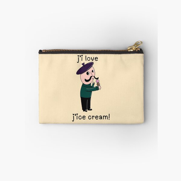 Item preview, jean likes ice cream! designed and sold by smalldogbarking.