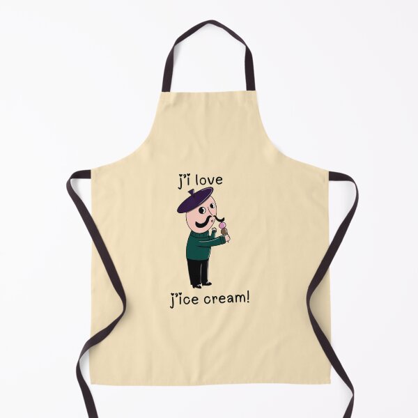 Item preview, jean likes ice cream! designed and sold by smalldogbarking.