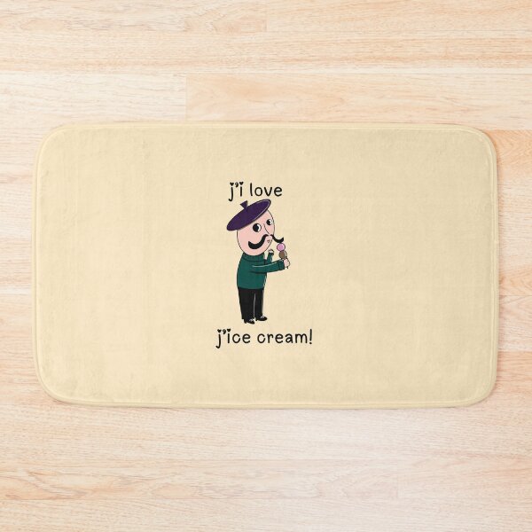 Item preview, jean likes ice cream! designed and sold by smalldogbarking.