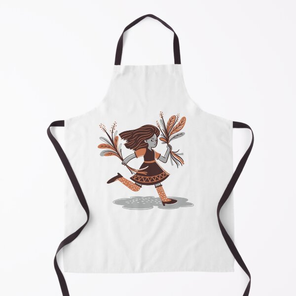 Item preview, Girl running with the flowers designed and sold by jasmineberry.