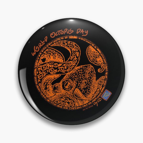 Item preview, Halloween Octopus Tribute  designed and sold by Arts of Andy.