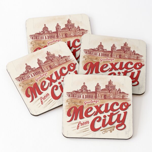 Item preview, Greetings from Mexico City Mexico Magic Town Postcard Vintage Travel designed and sold by TravelPostcardGems.