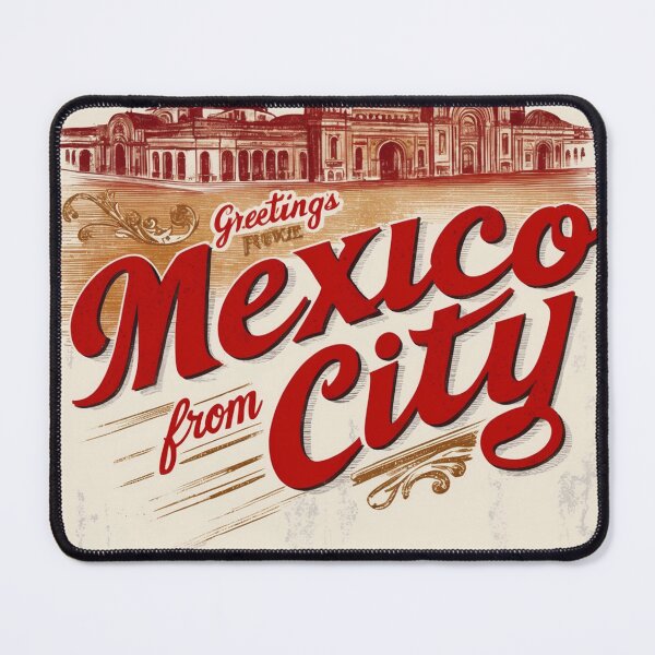 Item preview, Greetings from Mexico City Mexico Magic Town Postcard Vintage Travel designed and sold by TravelPostcardGems.