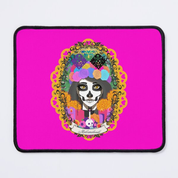 Item preview, Oval Regal Rainbow Mictlancihuatl designed and sold by artbyomega.