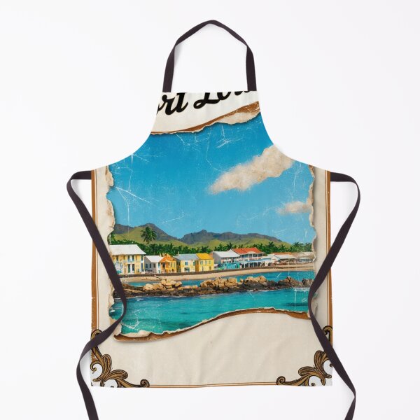 Item preview, Port Louis Mauritius Vintage Travel Retro Postcard Design designed and sold by TravelPostcardGems.