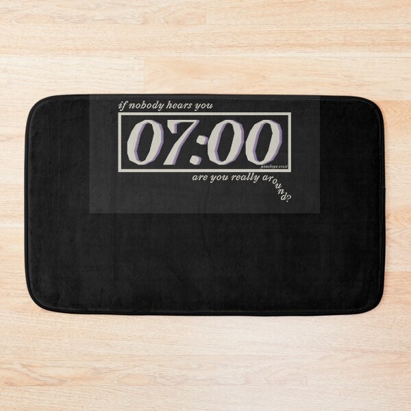 Item preview, 7 O'Clock Penelope Scott designed and sold by GreatAndNerdy.
