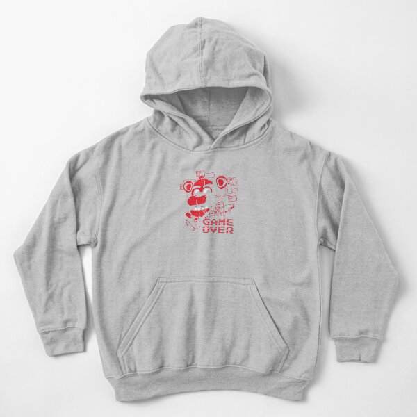 Five Nights At Freddy's Pizzeria Game Over Kids Pullover Hoodie