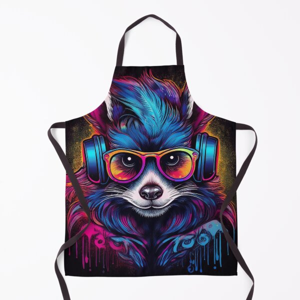 Item preview, Graffiti Skunk in Headphones and Shades designed and sold by Boxing Kangaroo Retail Company.