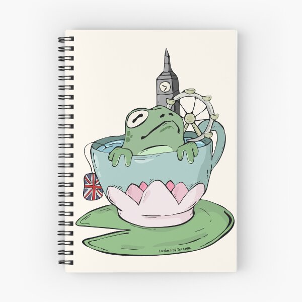 Item preview, London Frog Tea Latte designed and sold by Toadsfool.