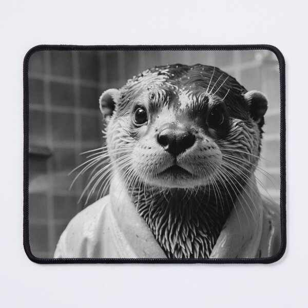 Item preview, Adorable Otter in a Bathrobe designed and sold by vk09.