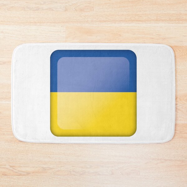 Item preview, Icon representing a square button with the flag of Ukraine. Ideal for catalogs of institutional materials and geography designed and sold by LucianoCosmo.