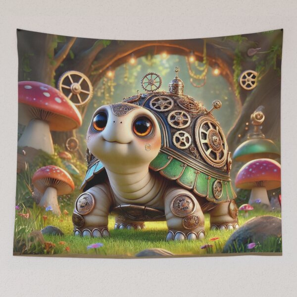 Item preview, Steampunk Ornate Box Turtle designed and sold by Sillytoe.