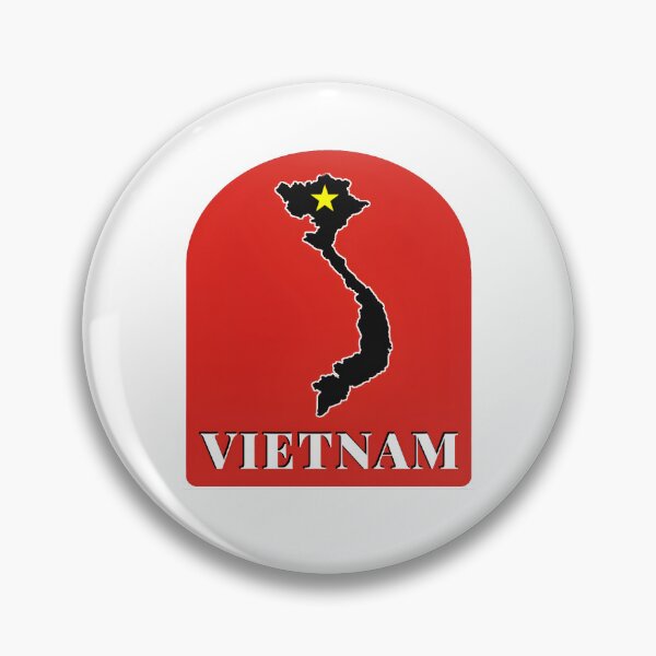 Item preview, Vietnam flag map designed and sold by LoveLabDesign.