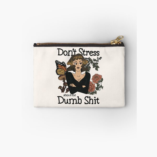 Item preview, Dont stress about the dumb shit vintage designed and sold by PrettyPinkyLady.