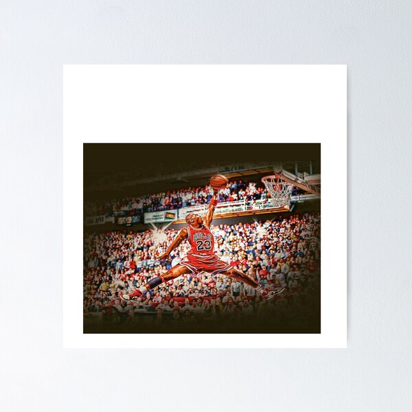 michael jordan famous foul line dunk