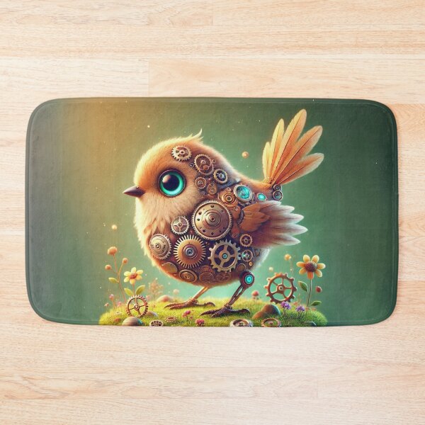 Item preview, Steampunk Ortolan Bunting designed and sold by Sillytoe.