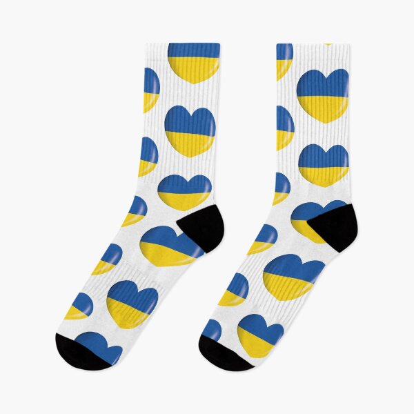 Item preview, Icon representing a heart button with the flag of Ukraine. Ideal for catalogs of institutional materials and geography designed and sold by LucianoCosmo.