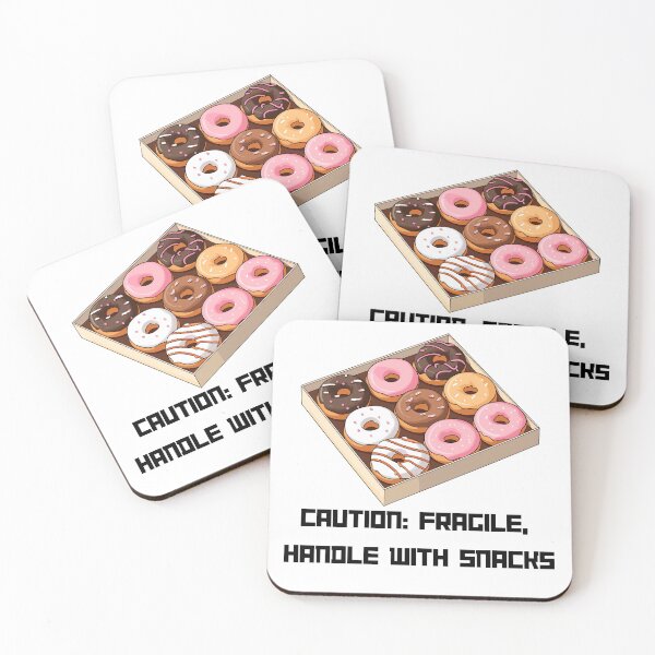 Item preview, Fragile handle with snacks designed and sold by InkGlow.