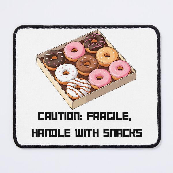 Item preview, Fragile handle with snacks designed and sold by InkGlow.