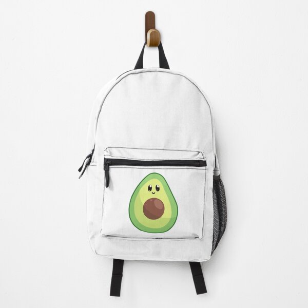Item preview, Avocado smiling kawaii digital art designed and sold by ZerpaGiovanna.