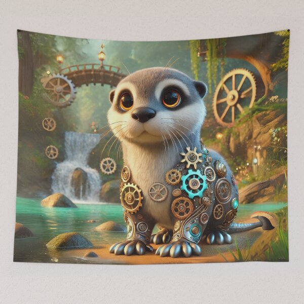 Item preview, Steampunk Otter designed and sold by Sillytoe.
