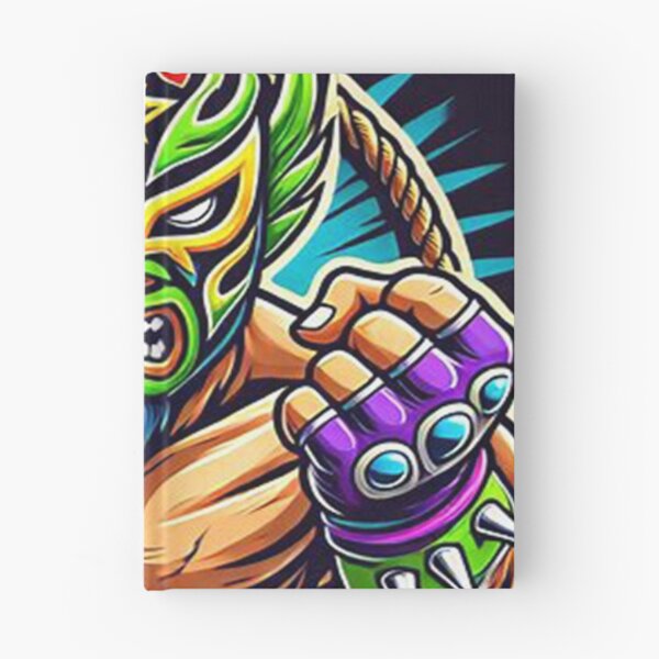 Artikelvorschau, Lucha Libre Graphic Art Nr. 8 – Maskiertes Wrestler-Design für Fans entworfen und verkauft von Punkfan91.