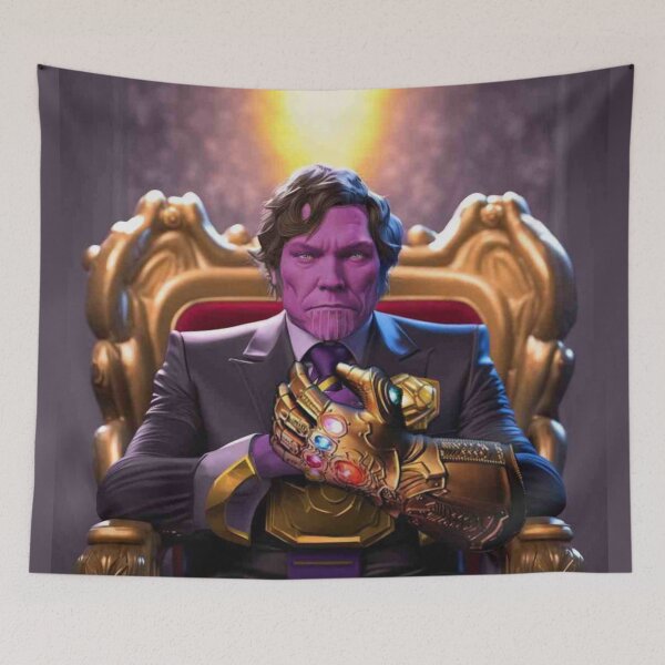 Item preview, Javier Milei with Infinity gauntlet – "I Am Inevitable" designed and sold by MechanicalART.