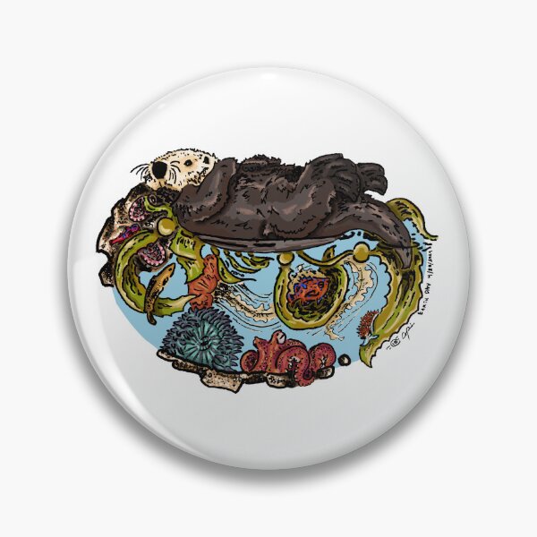Item preview, Earth Day Otter  designed and sold by Arts of Andy.