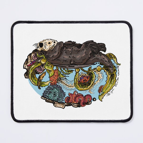 Item preview, Earth Day Otter  designed and sold by Arts of Andy.