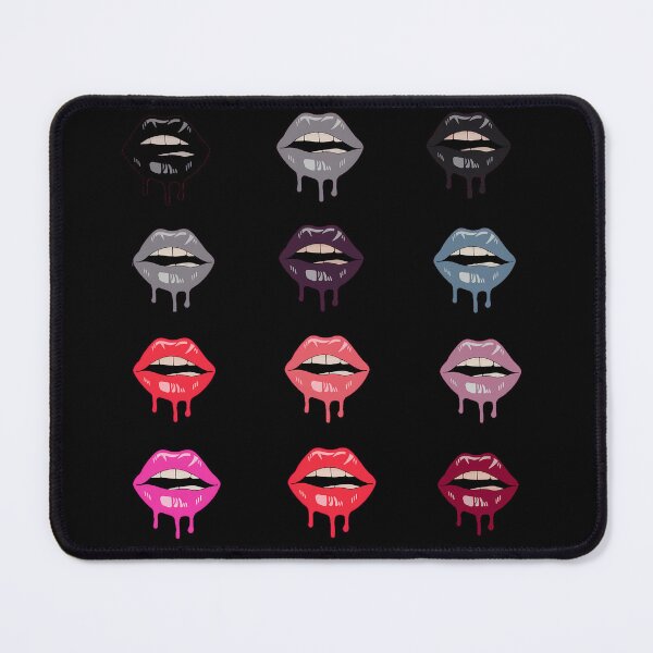 Item preview, Melted Gothic Lips Sticker Pack designed and sold by ArtadoraDesignz.