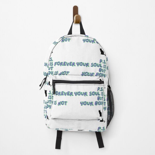 Item preview, Slogan in words, your soul is forever but your body is not designed and sold by wallartofmio.