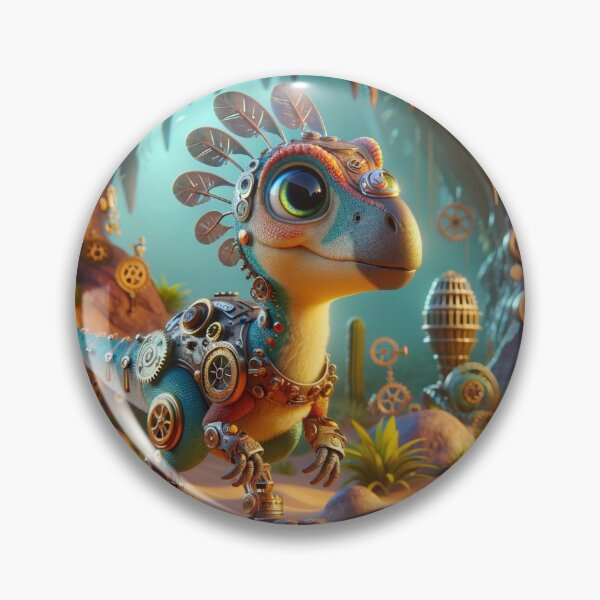 Artikelvorschau, Steampunk-Oviraptor entworfen und verkauft von Sillytoe.