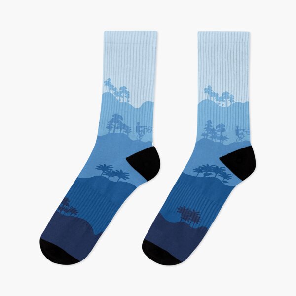 Item preview, Mountain Bike and Kiwi (Blue) designed and sold by 718Raindeer.