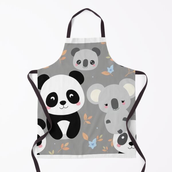 Item preview,  Cute Panda and Koala Seamless Pattern designed and sold by hjian8219.