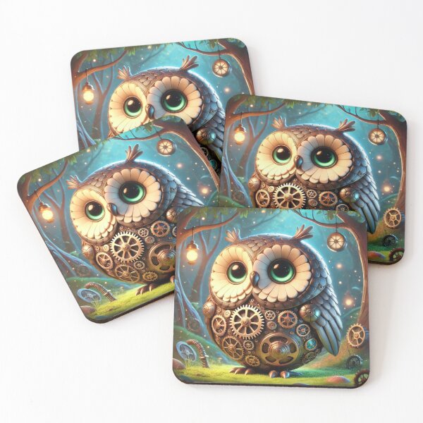 Item preview, Steampunk Owl designed and sold by Sillytoe.