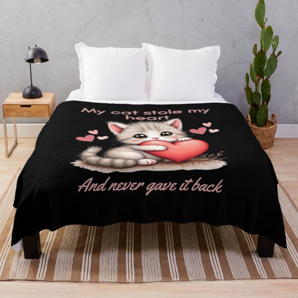 Item preview, Cat Stole My Heart designed and sold by Crazy Before Cats.