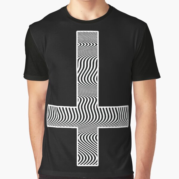 Item preview, Psychedelic Satan Goth Inverted Cross Satanic designed and sold by h44k0n.