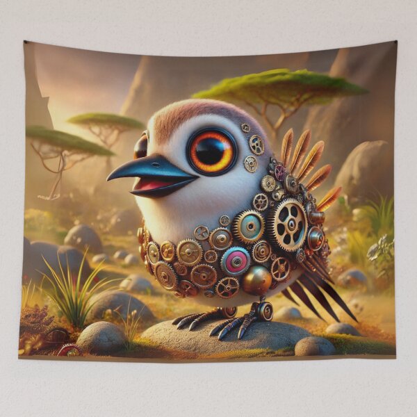 Item preview, Steampunk Oxpecker designed and sold by Sillytoe.