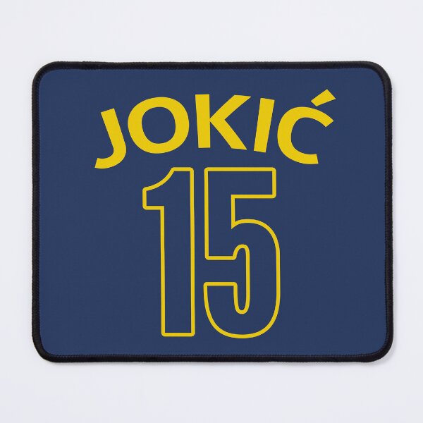 Item preview, Basketball Player #15 | Basket Sports (Yellow Design / Navy BG) designed and sold by FilipeFerreira.