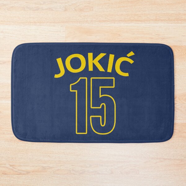 Item preview, Basketball Player #15 | Basket Sports (Yellow Design / Navy BG) designed and sold by FilipeFerreira.