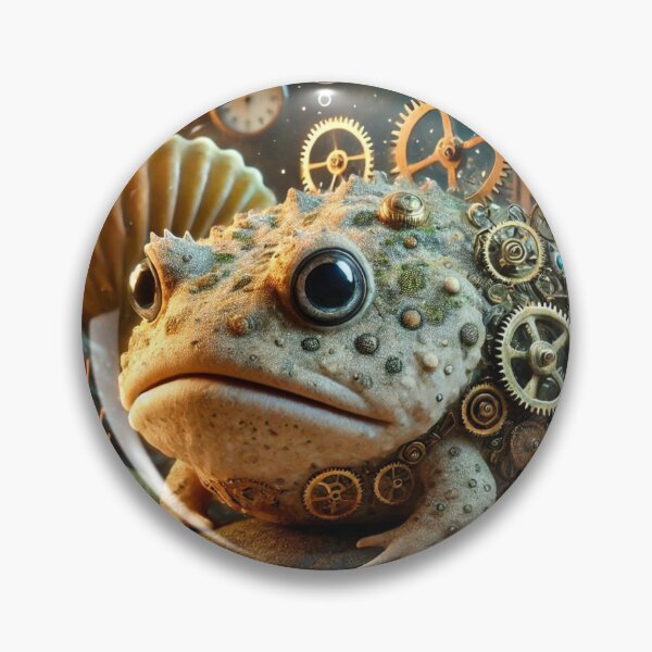 Item preview, Steampunk Oyster Toadfish designed and sold by Sillytoe.