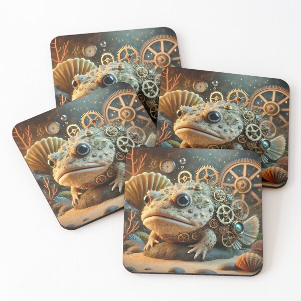 Item preview, Steampunk Oyster Toadfish designed and sold by Sillytoe.