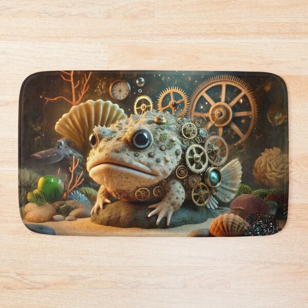 Item preview, Steampunk Oyster Toadfish designed and sold by Sillytoe.