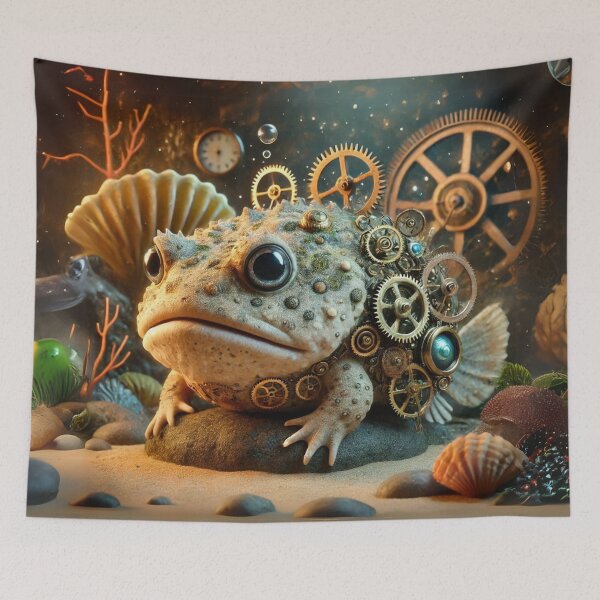 Item preview, Steampunk Oyster Toadfish designed and sold by Sillytoe.