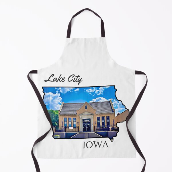 Item preview, Lake City, Iowa Carnegie Library designed and sold by MsKatieCreations.