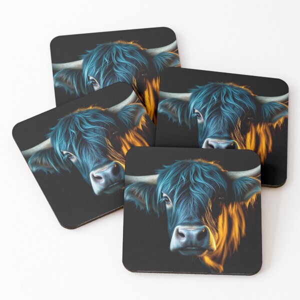 Item preview, Cattle Portrait designed and sold by Skye Ryan-Evans.